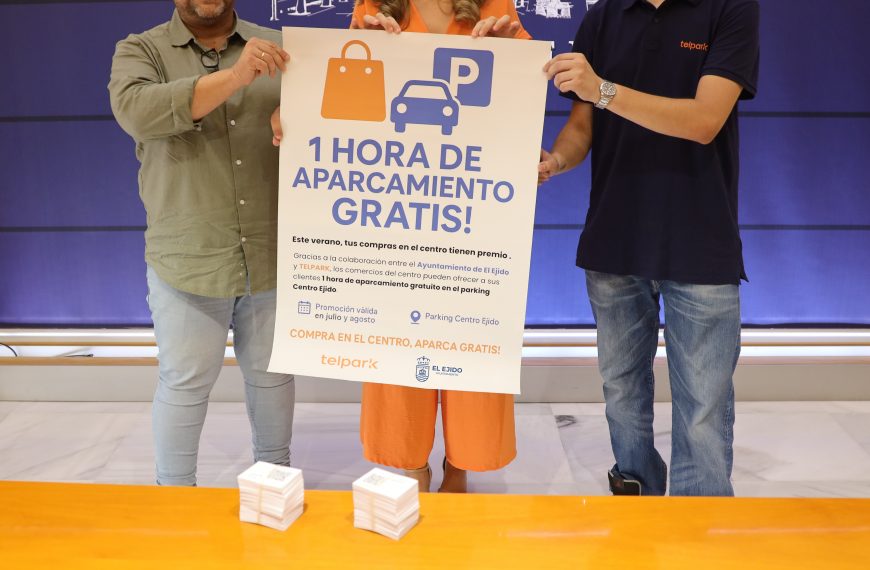 El Ayuntamiento lanza una campaña junto a Empark para impulsar el comercio local y hacer más sencillo el aparcamiento en el centro
