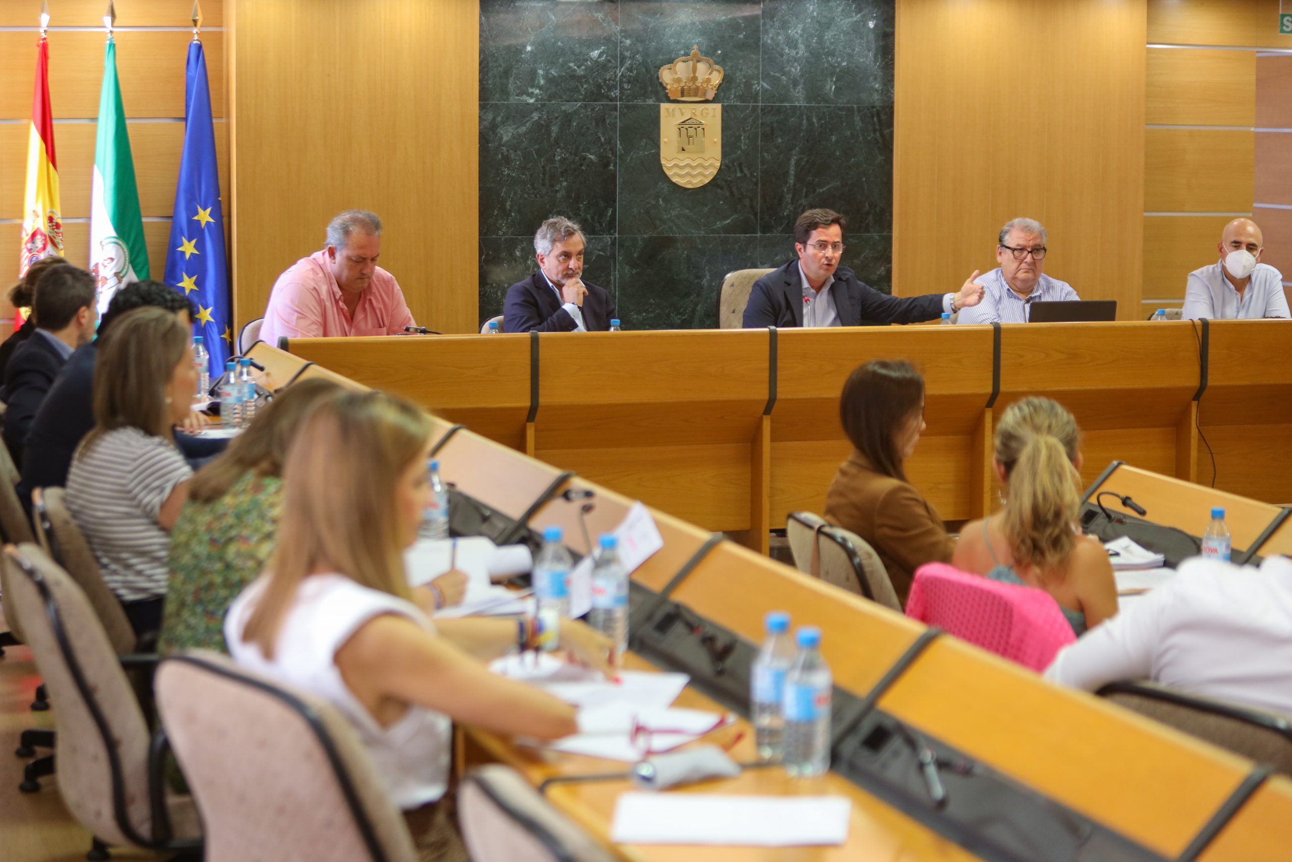 El Pleno aprueba el convenio entre Diputación de Almería y Ayuntamiento para la financiación, contratación y ejecución del Complejo Deportivo de Almerimar y el Pabellón de Ejido Norte