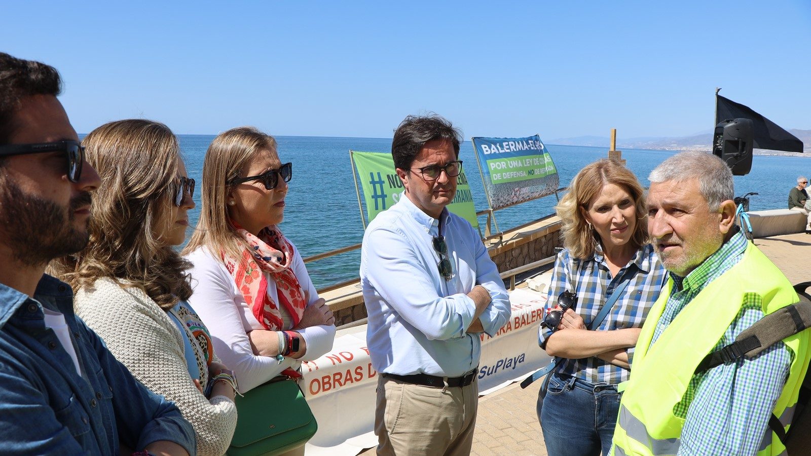 El Ayuntamiento vuelve a exigir a Costas medidas inminentes para la Playa de Balerma, que “no puede esperar más”