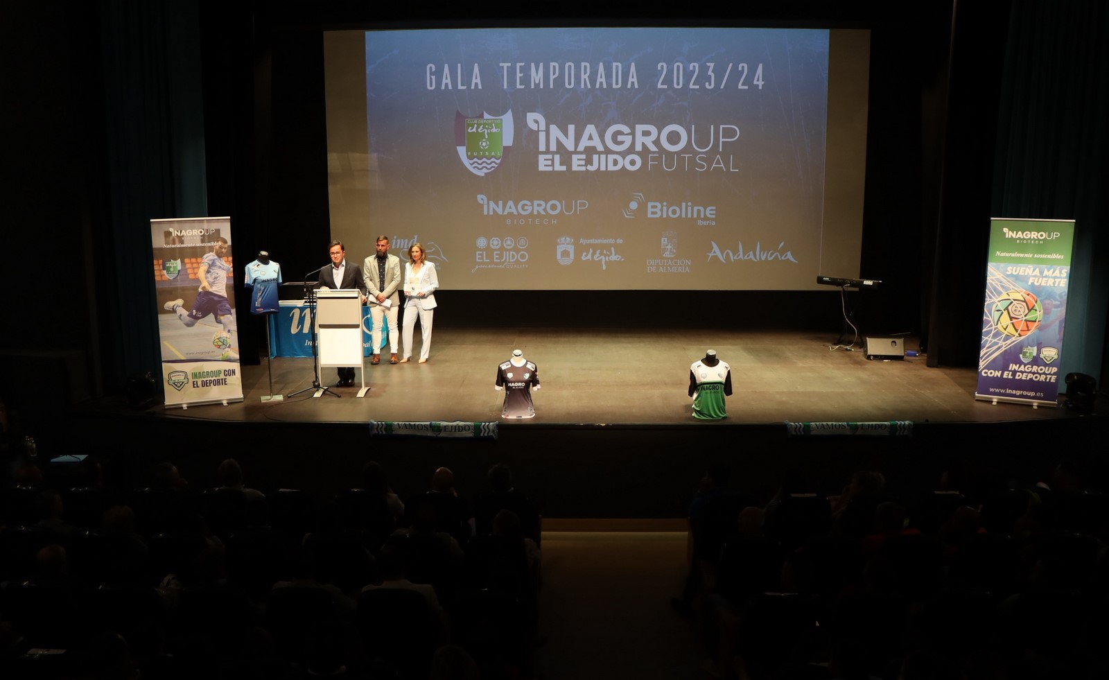 Inagroup El Ejido Futsal reconoce a jugadores, patrocinadores e instituciones en su gala de fin de temporada