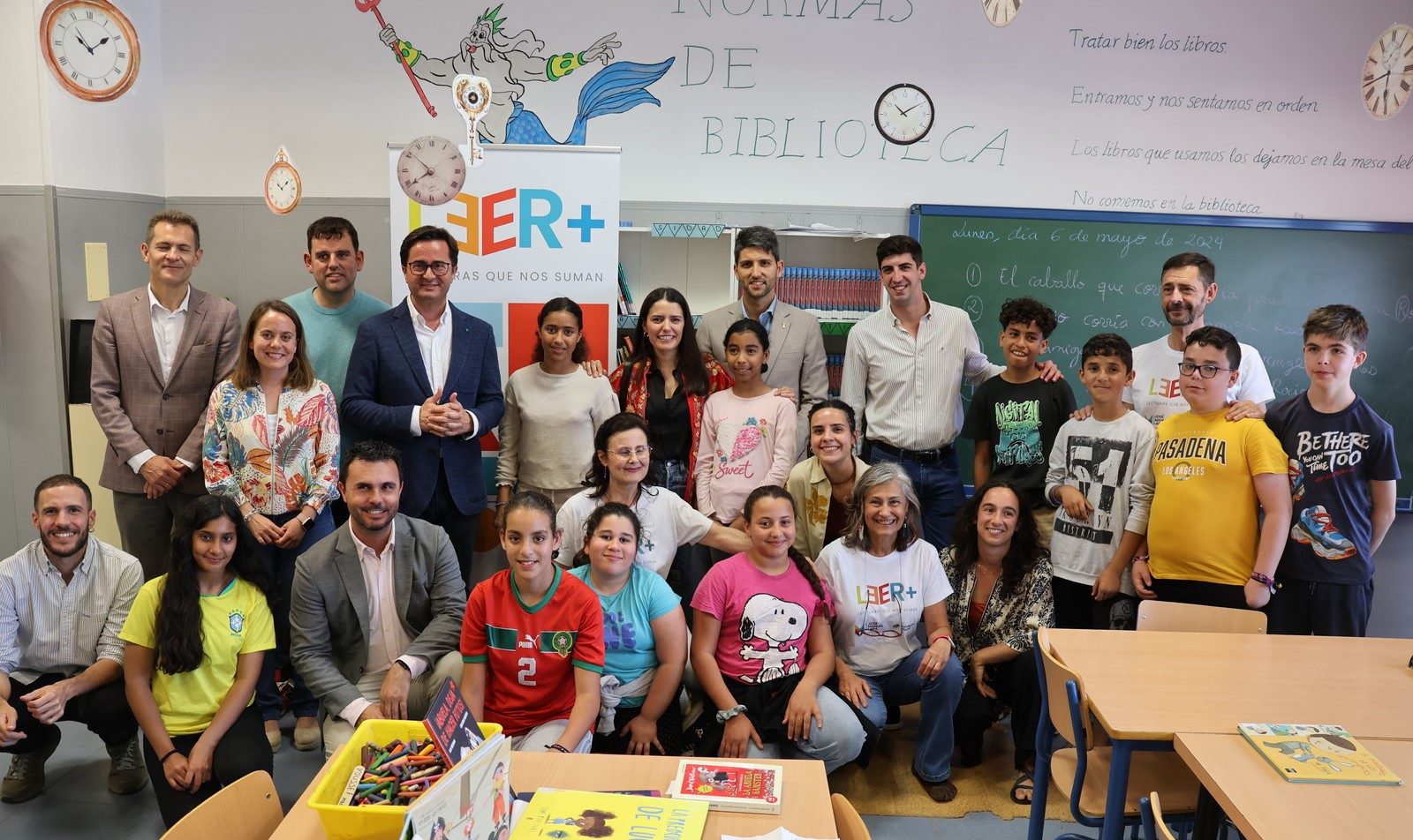 Escolares de Las Norias leen más y mejor gracias al proyecto de acompañamiento lector ‘LEER+’ de la Fundación José Manuel Lara