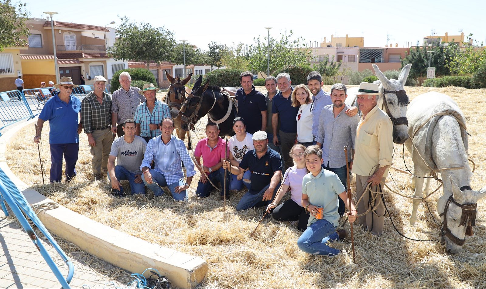 Santa María del Águila vive con un gran ambiente su tradicional Encuentro de Trilla, que ha alcanzado la undécima edición