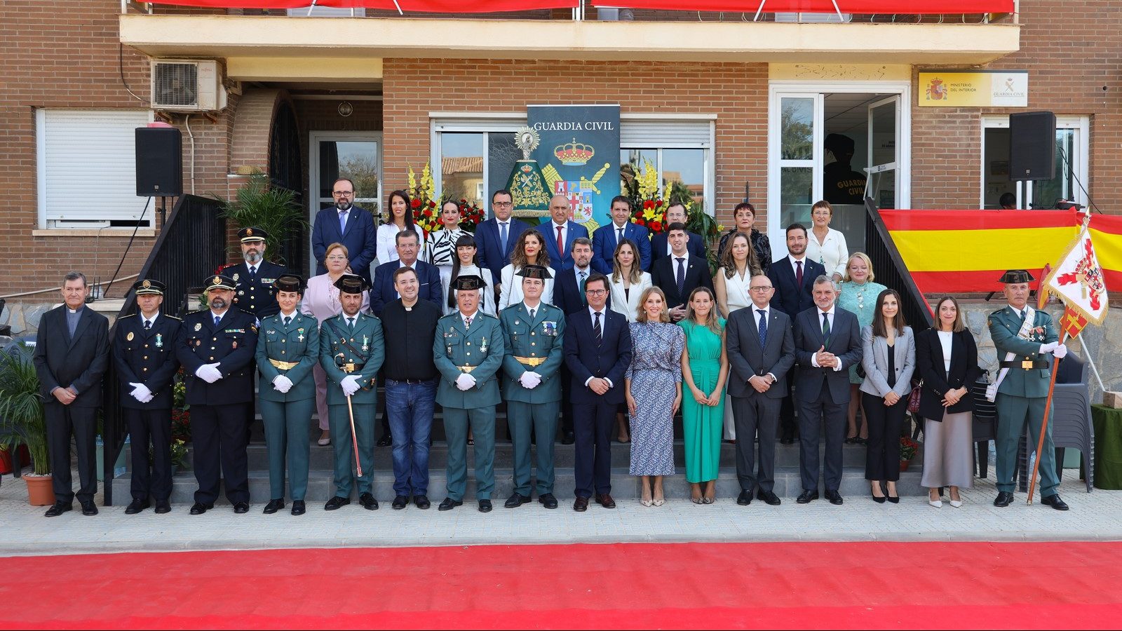 El Ejido celebra el acto institucional en conmemoración de la Festividad de la Virgen del Pilar, Patrona de la Guardia Civil