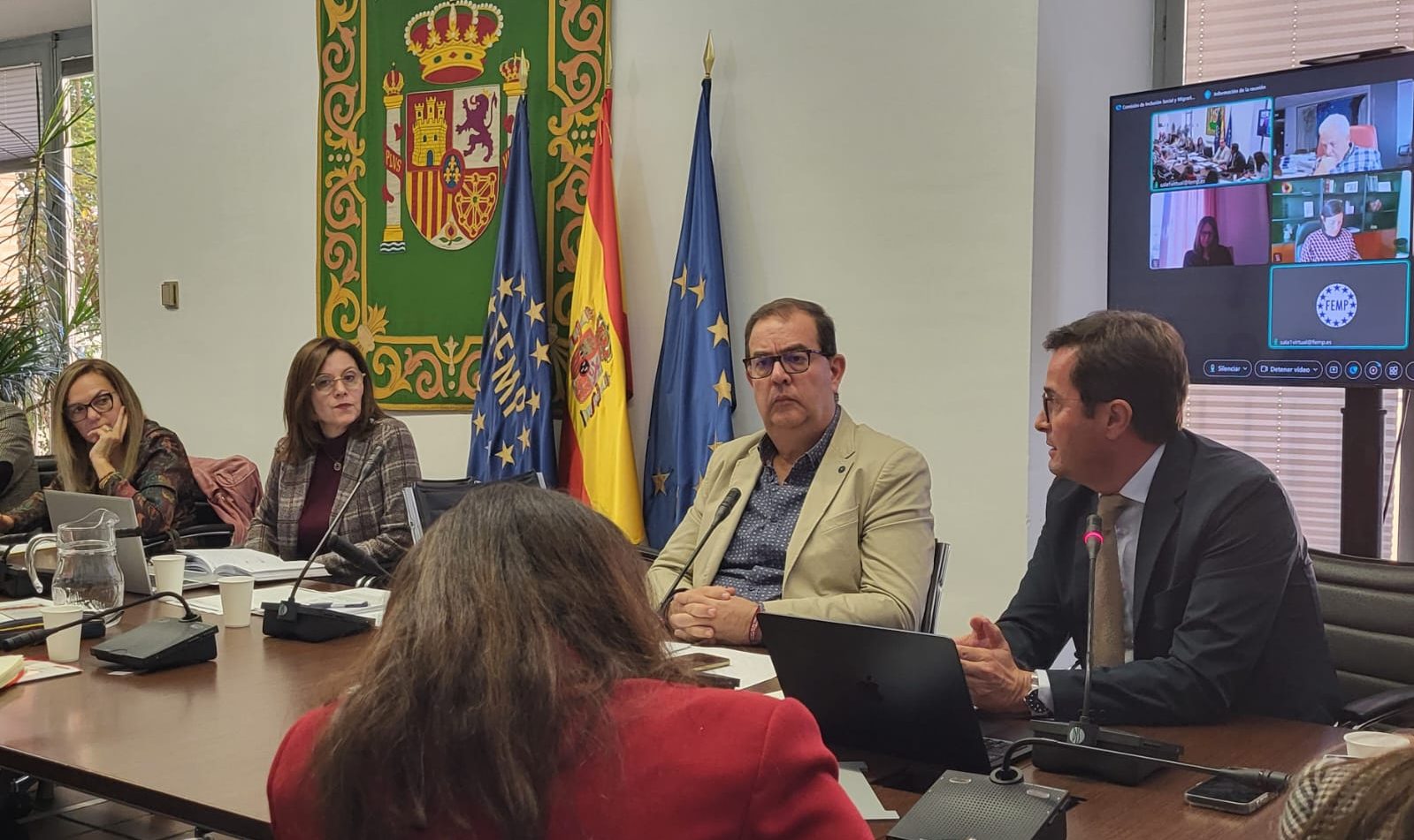 El alcalde participa en la Comisión de Inclusión Social y Migraciones de la Federación Española de Municipios y Provincias