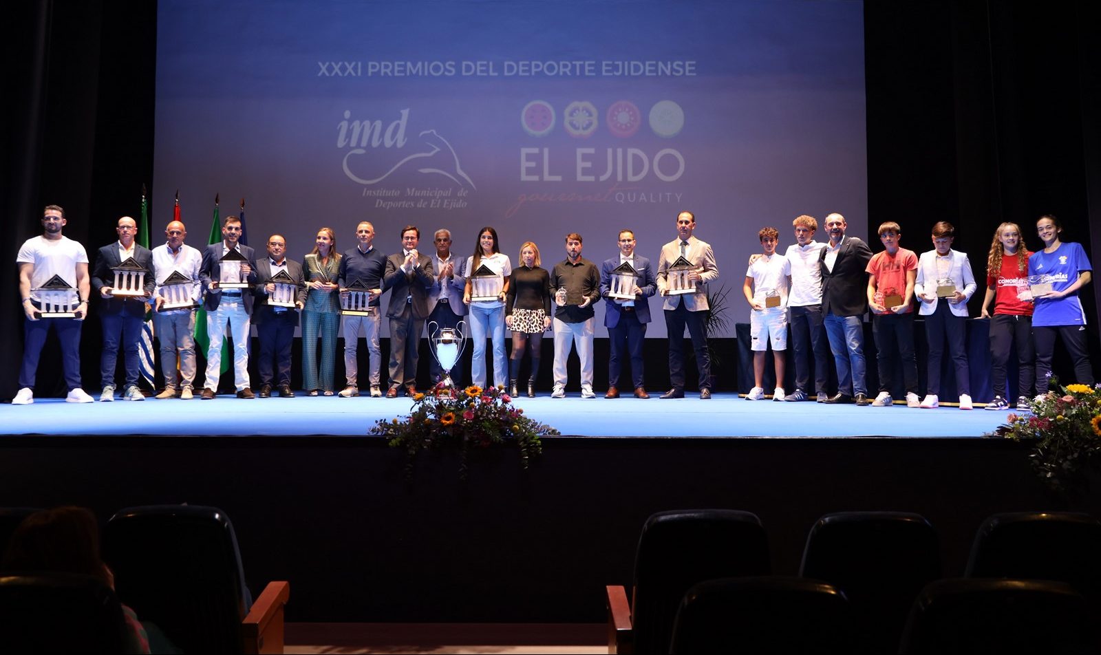 Los XXI Premios del Deporte Ejidense reconocen a 15 personas, deportistas y clubes que destacan por su talento y esfuerzo