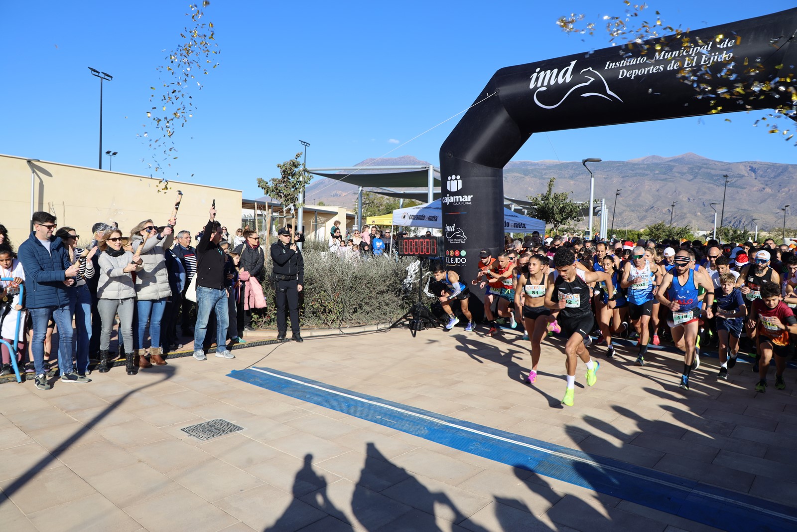 La XXXVII San Silvestre de El Ejido celebra su mejor carrera batiendo récord con 1.700 participantes