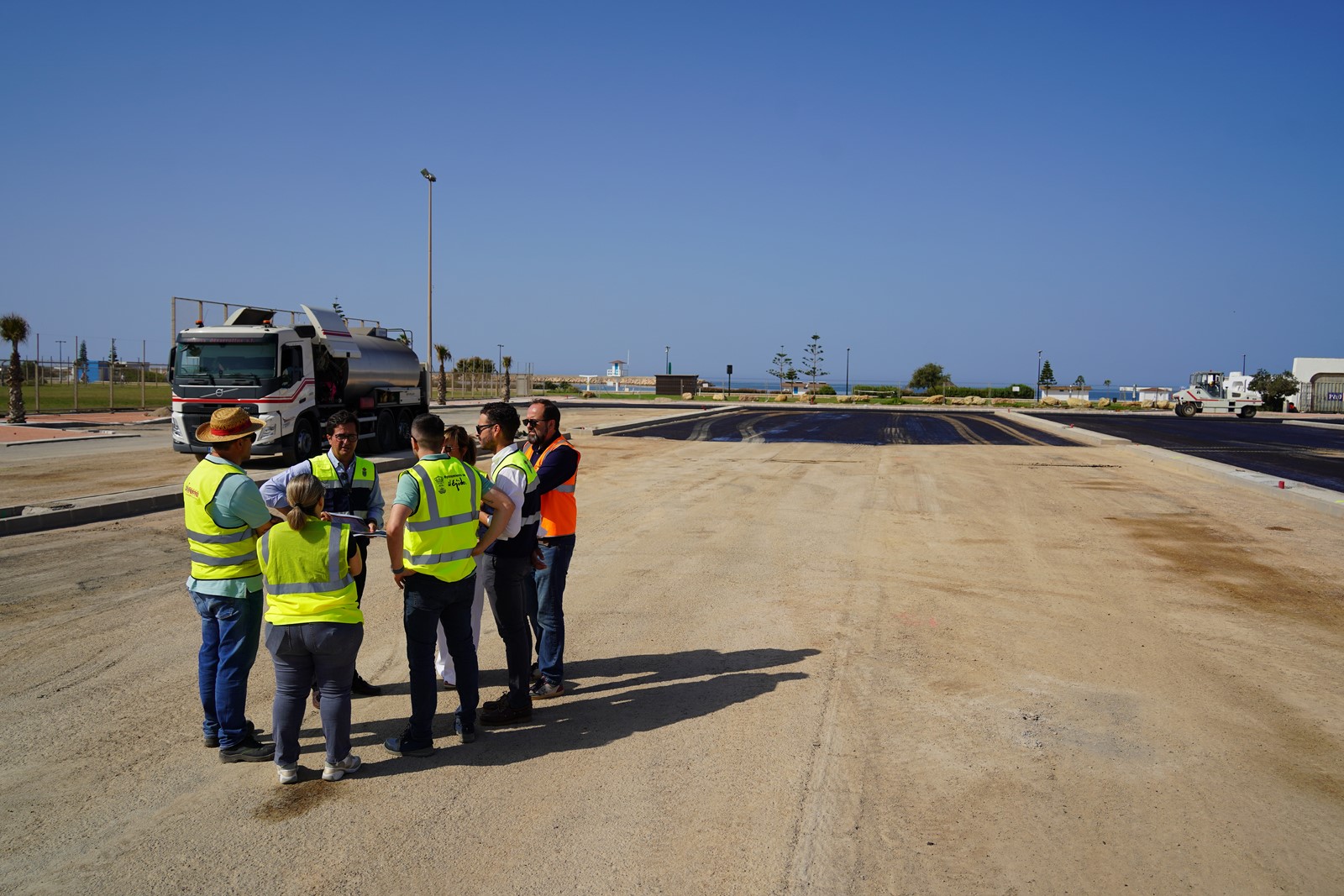 En la recta final las obras de remodelación del aparcamiento junto al Campo de Rugby que permitirán poner a disposición unas 270 plazas de estacionamiento