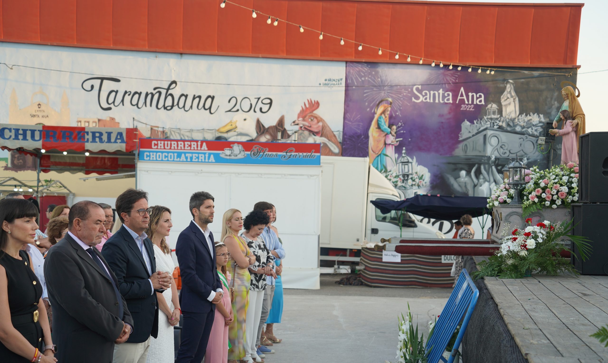 Concluyen las fiestas de Tarambana, Cuatro Vientos y el Campero con la Misa y procesión en honor a Santa Ana