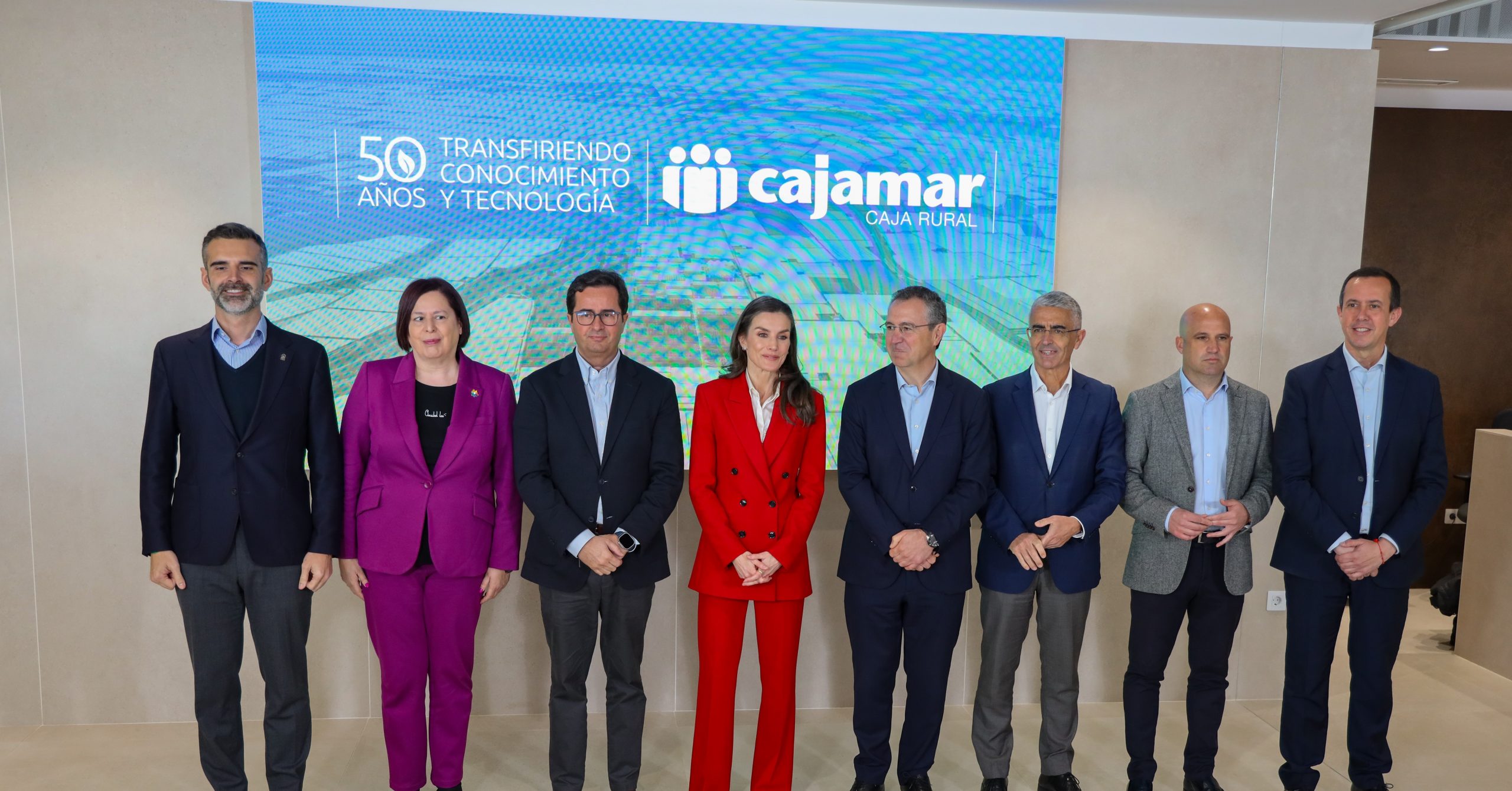 Su Majestad la Reina visita la Estación Experimental Cajamar ‘Las Palmerillas’ en El Ejido