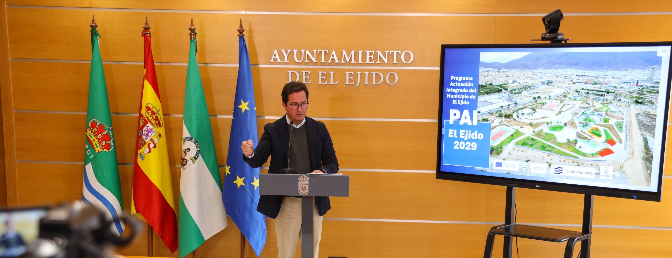 Aprobada la licitación para su ejecución de los 8 primeros grandes proyectos estratégicos del PAI de El Ejido por un montante de más de 10,2 mill/€ con los que se alcanza el 72,6% de la inversión total del Plan de Actuación Integrada