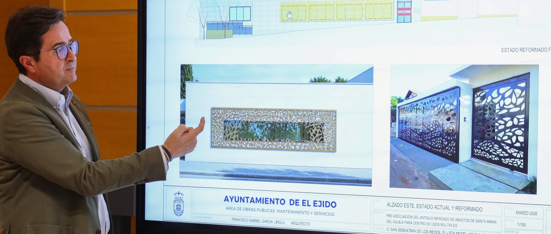 La Junta de Gobierno aprueba la licitación del proyecto de adecuación del antiguo mercado de abastos de Santa María del Águila en Centro de Usos Múltiples