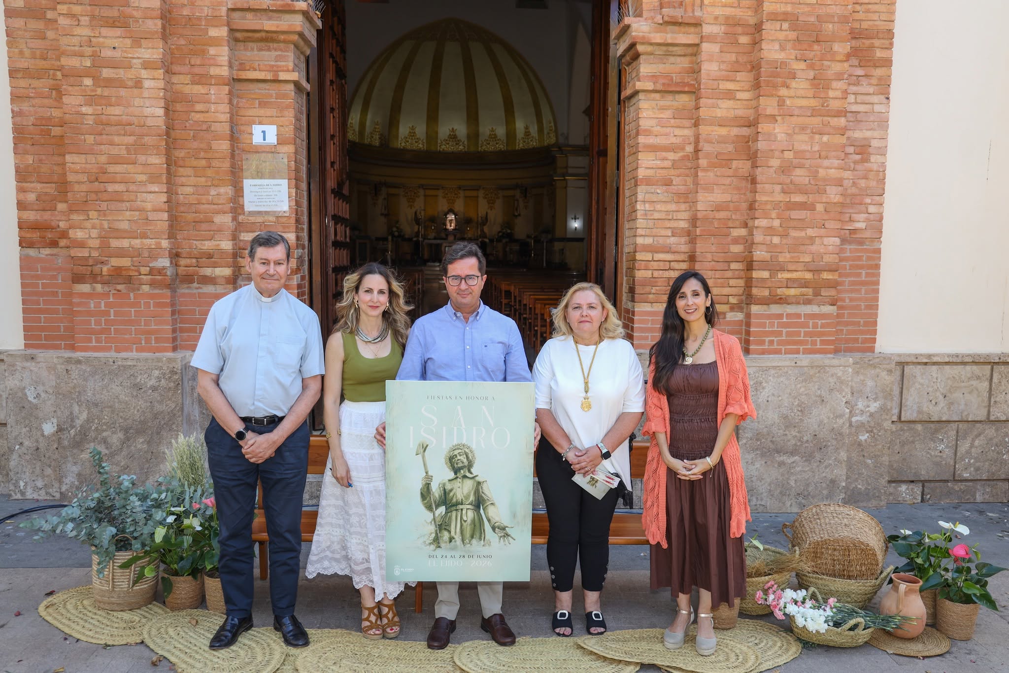 El Ejido presenta sus Fiestas en Honor a San Isidro Labrador que unirán tradición, identidad y diversión del 24 al 28 de junio