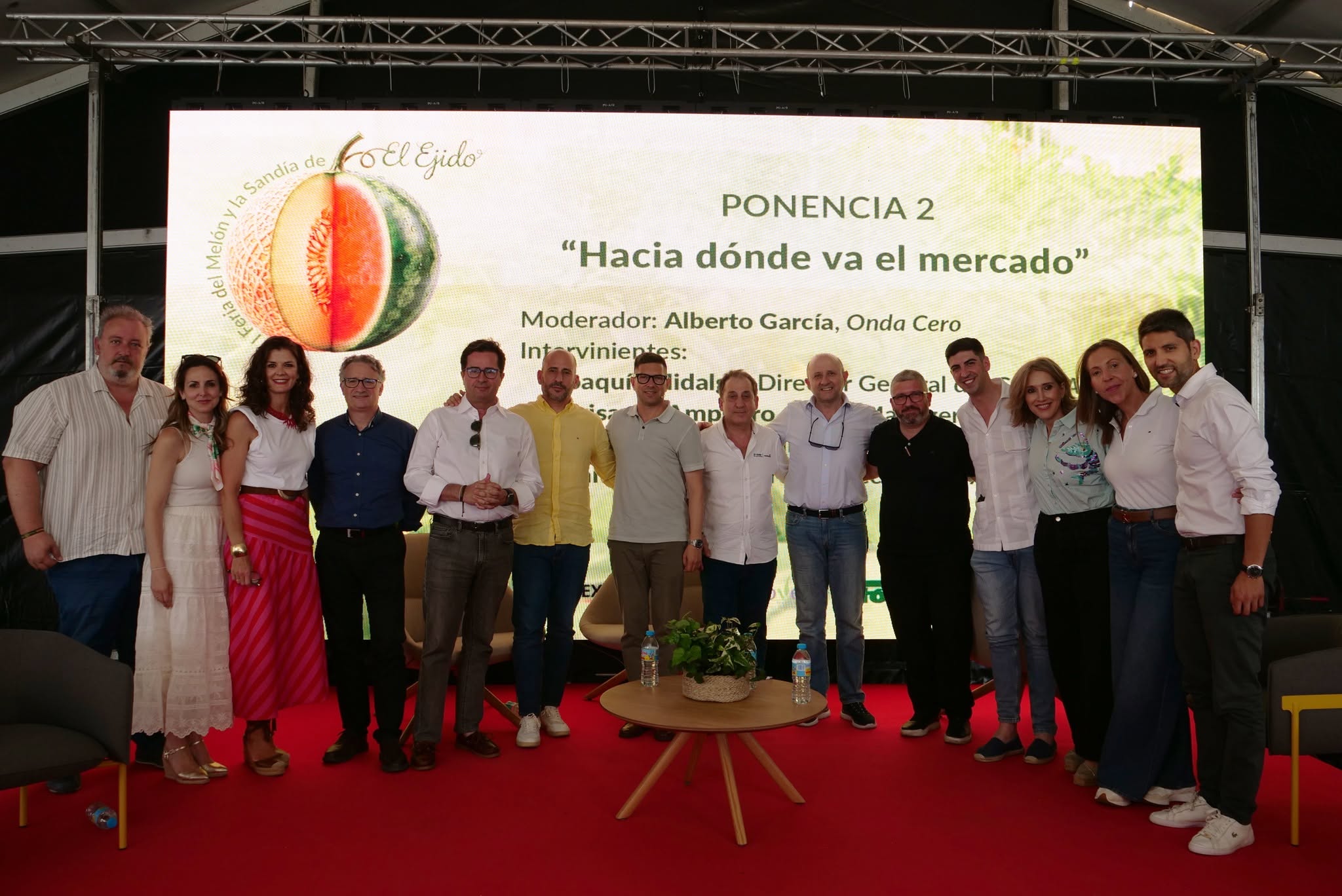 Gran éxito de la I Feria del Melón y la Sandía en El Ejido con alta participación de público y profesionales