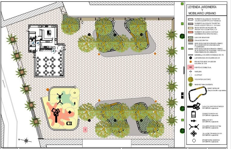 La Plaza Antonio Mira estrenará una nueva imagen como espacio moderno, accesible y multifuncional con una inversión superior a 1,1 millones de euros
