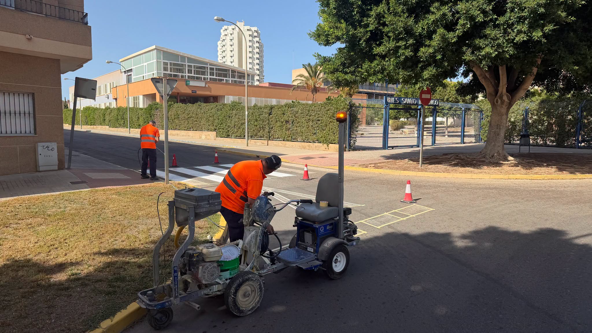 El Ayuntamiento refuerza la seguridad vial en los entornos de los centros escolares de cara a ‘La Vuelta al Cole’
