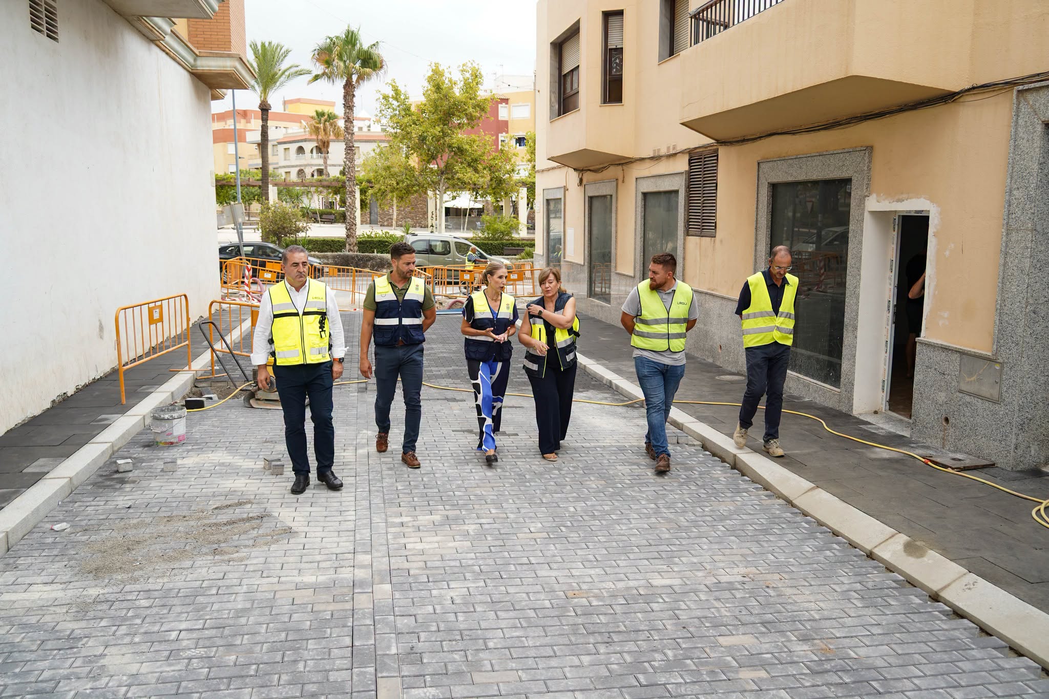 l Ayuntamiento avanza a buen ritmo con las obras de mejora y modernización de la calle Loma de la Mezquita con un importe de más de un millón de euros