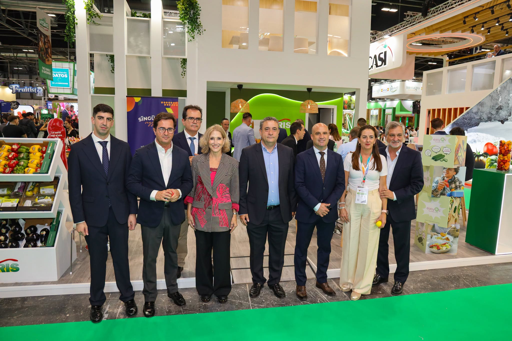 El Ejido muestra el músculo, fortaleza y liderazgo de su sector hortofrutícola en Fruit Attraction, la feria más importante a nivel europeo