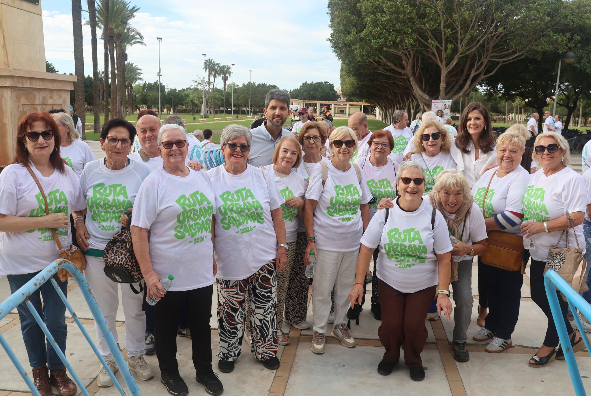 Más de 200 personas participan en una Ruta Urbana Saludable que fomenta los hábitos de vida saludable